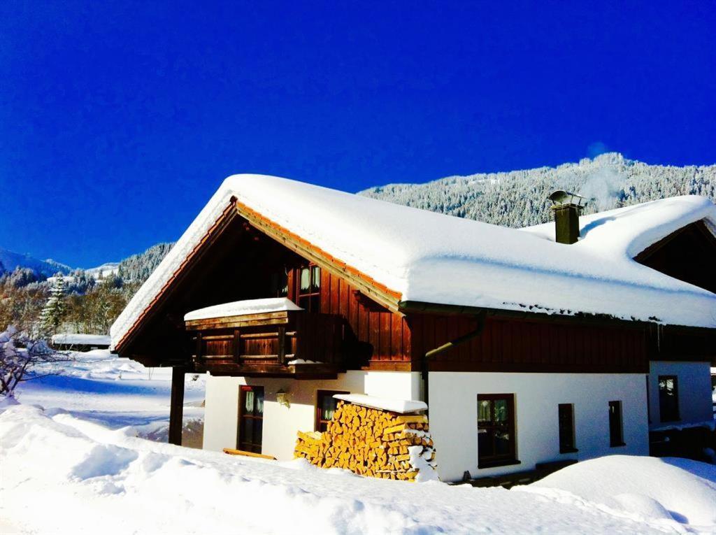 Landhaus Alpenstern Unterjoch Buitenkant foto